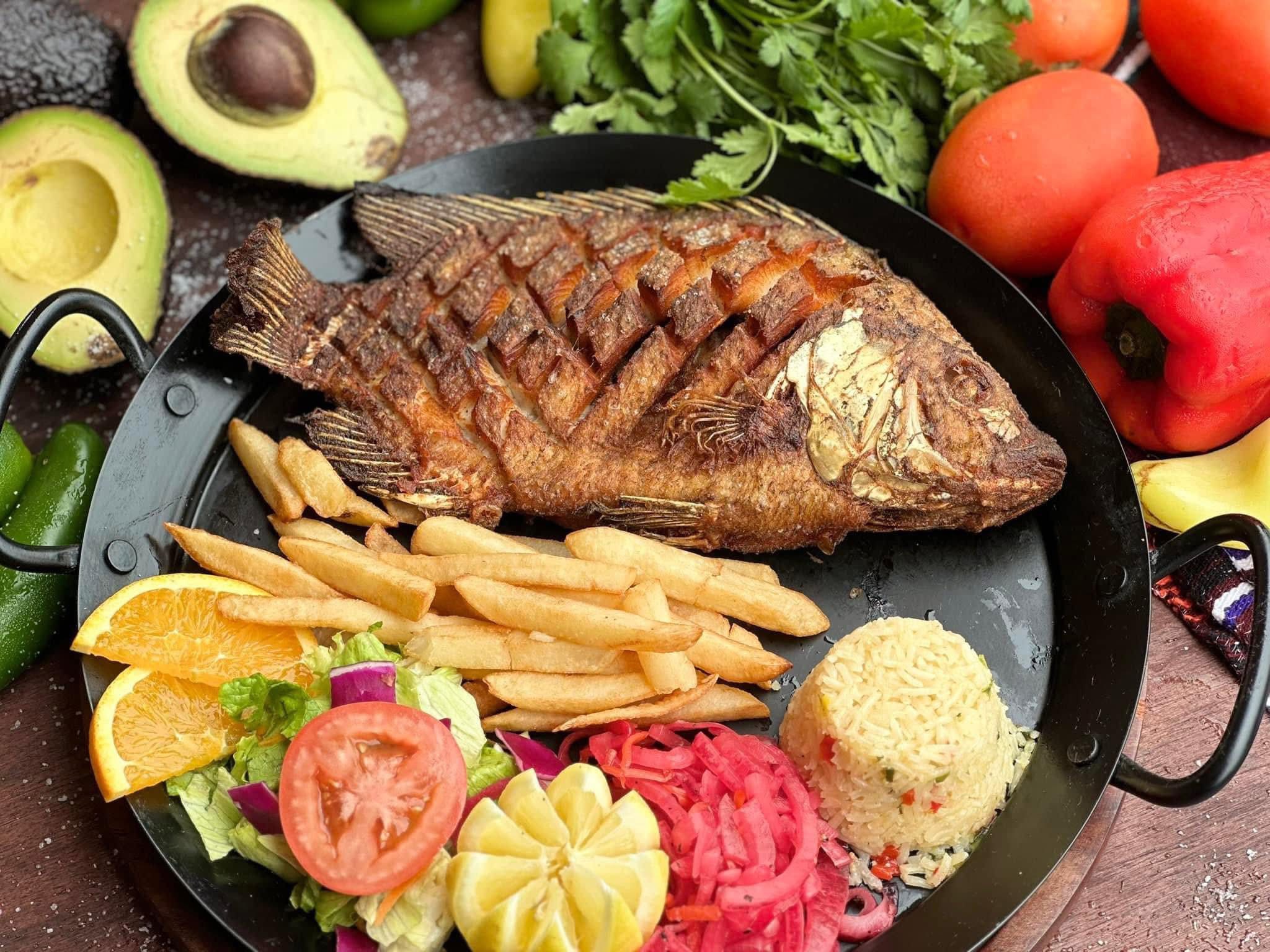 Fried Whole Tilapia