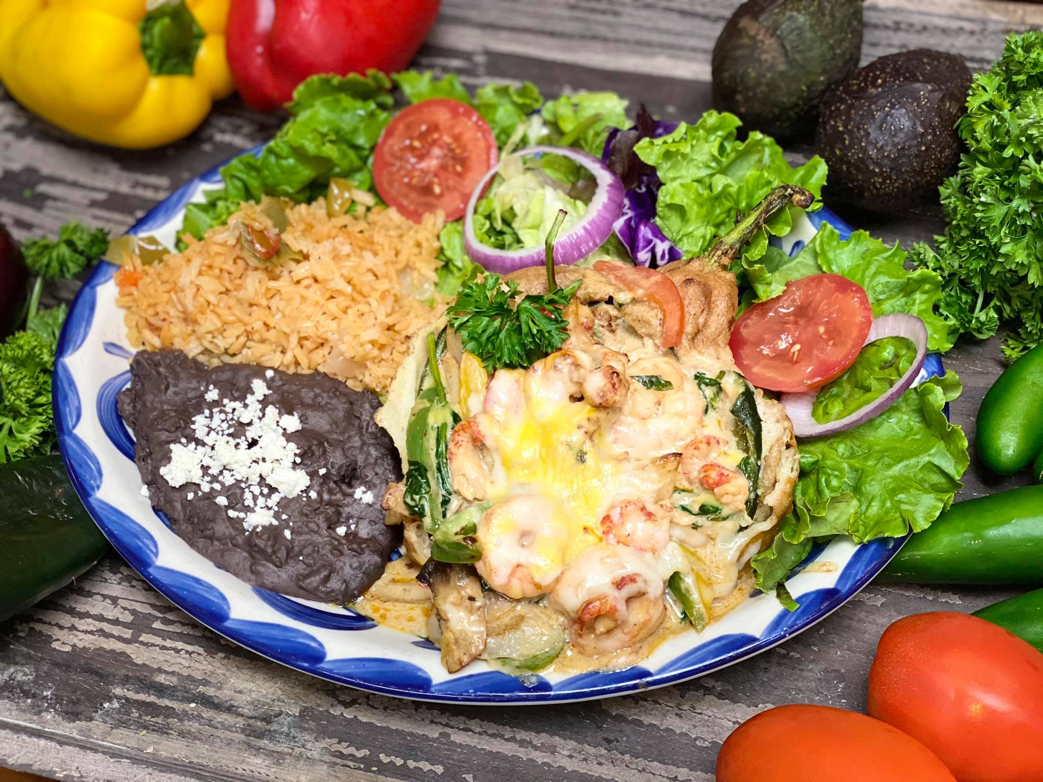 Seafood Chile Relleno