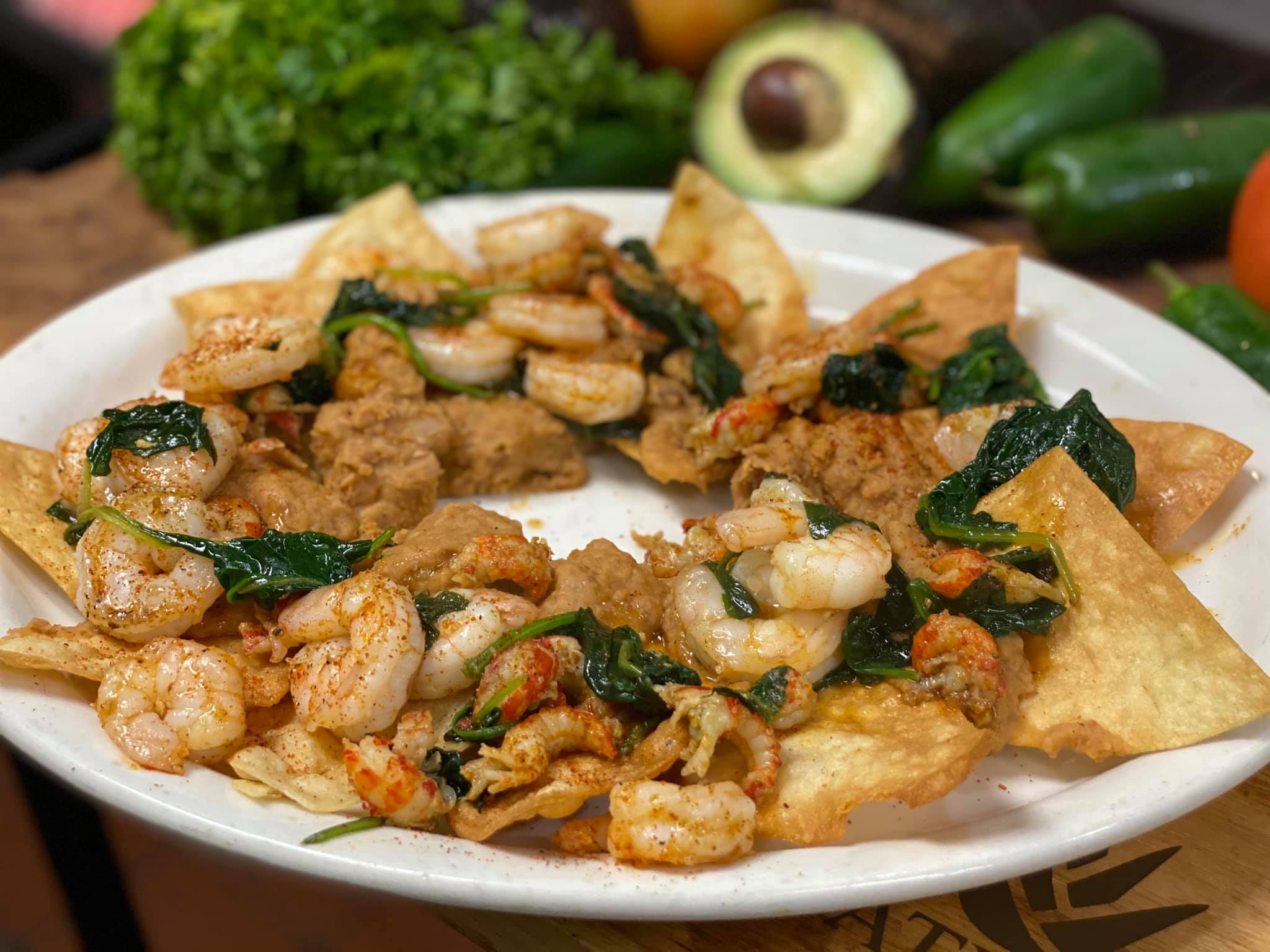 Seafood Nachos
