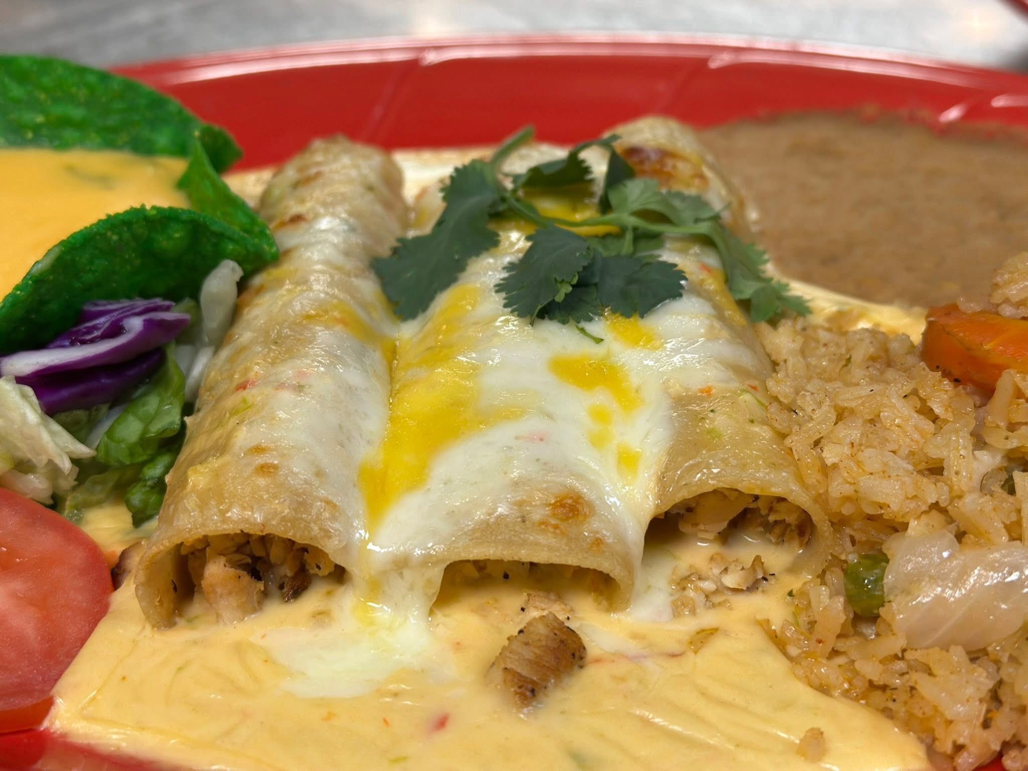 Sour Cream Enchiladas